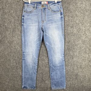 CAbi Jeans Womens Size 6 Blue High Rise Straight 5309